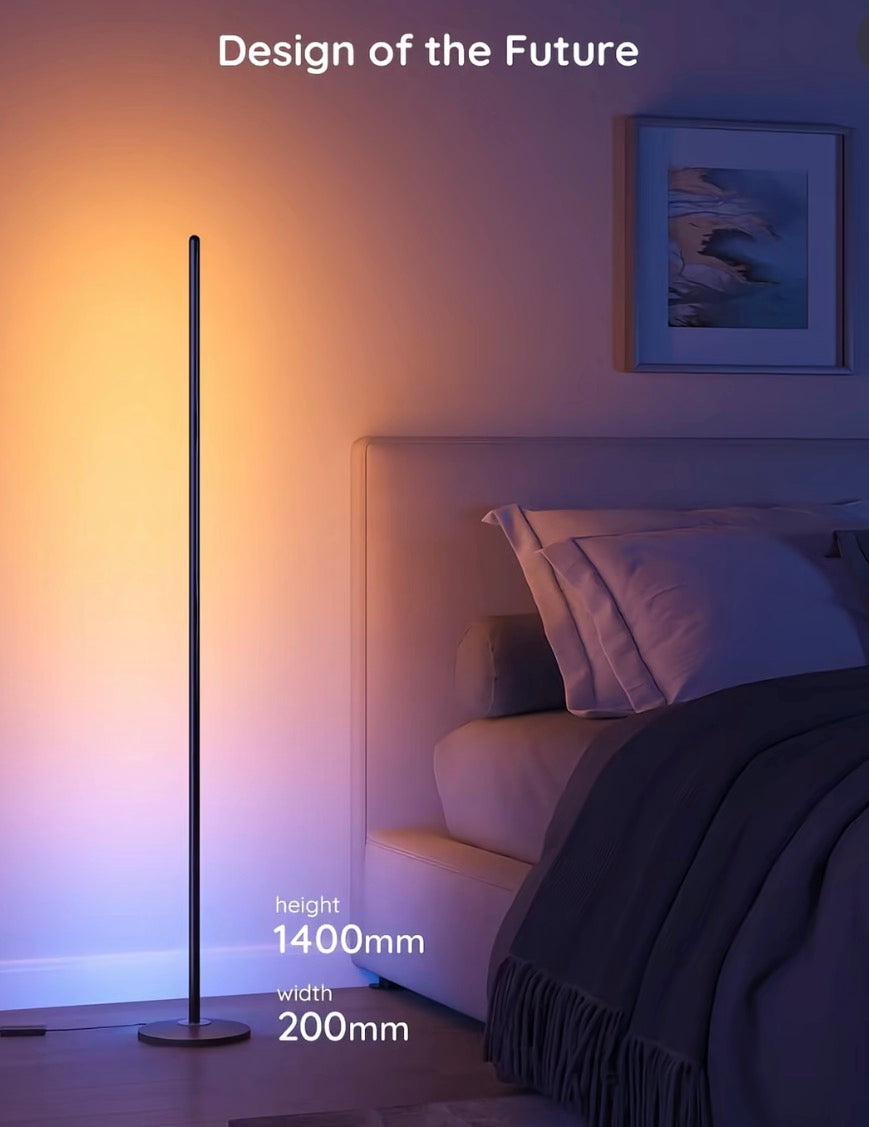 Toile Noir Smart RGB Corner Lamp - 62" LED with App Control