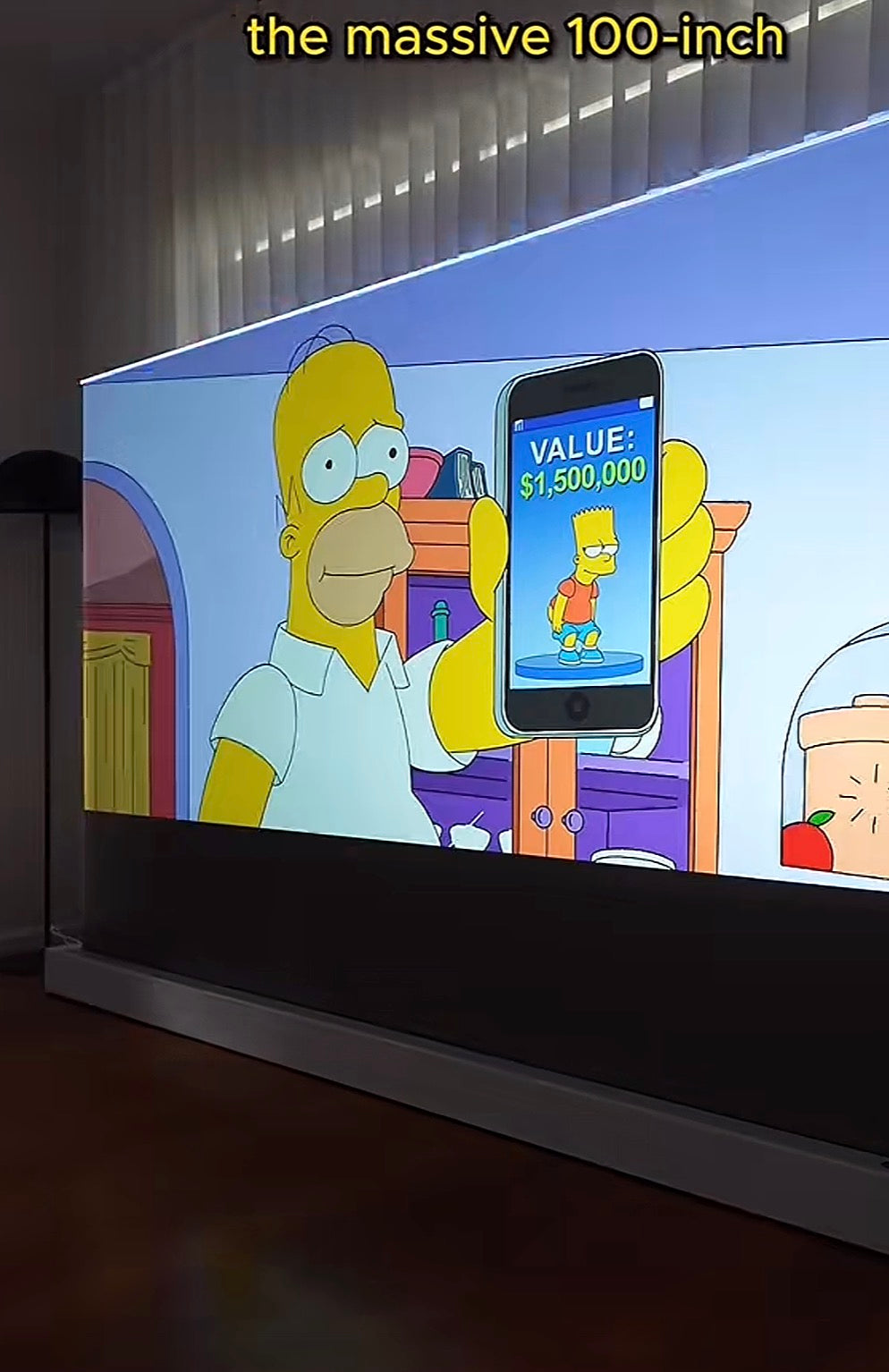 Toile Noir Electric Projector Screen - 100" Motorized 4K