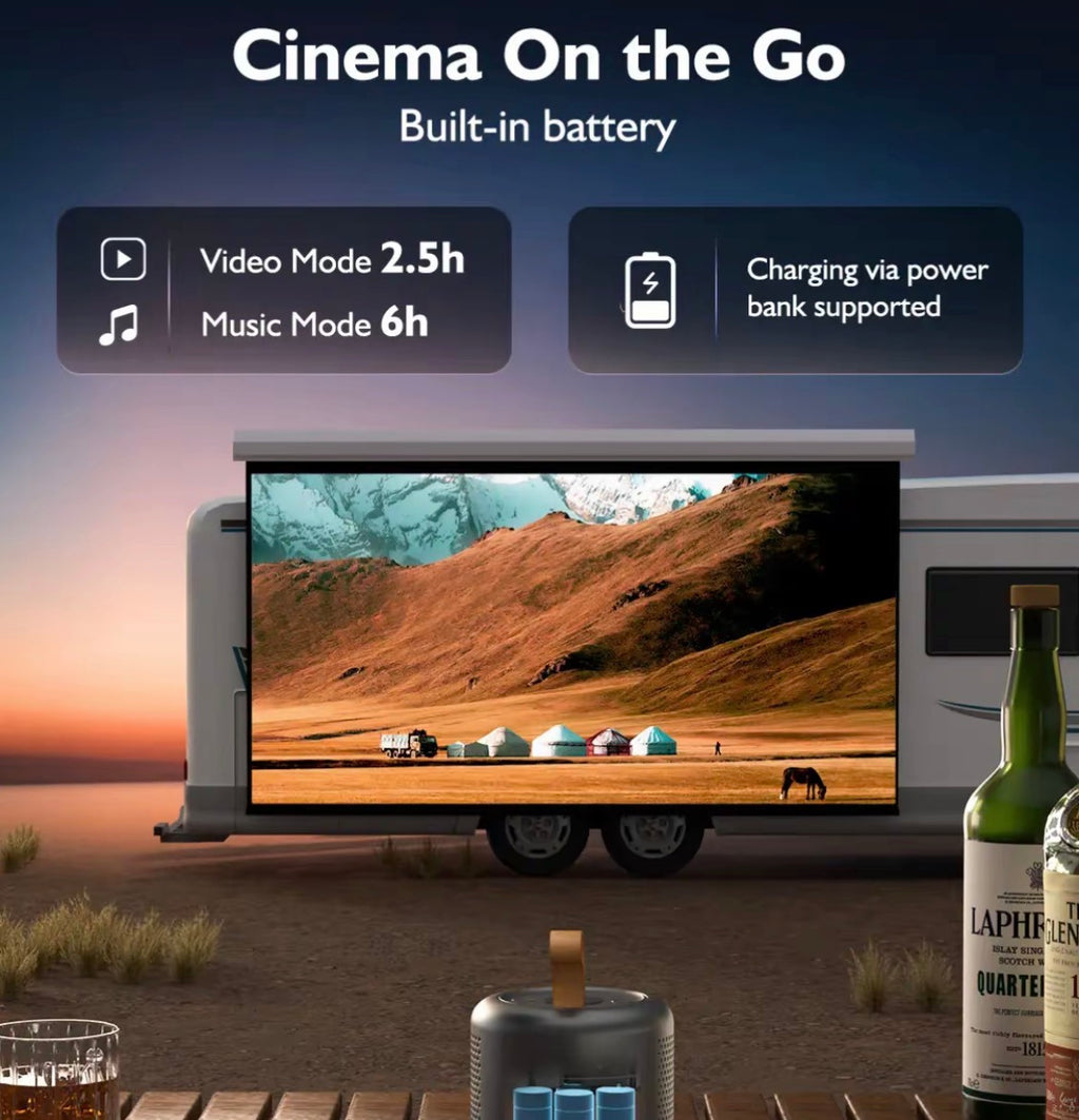 Toile Noir Electric Projector Screen - 100" Motorized 4K