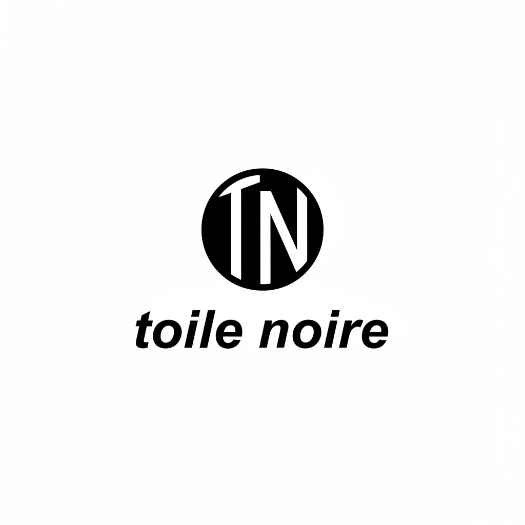 Toile Noire Logo with visible TN